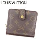 ラスト1点 ルイヴィトン 二つ折り財布 ラウンドファスナー コンパクトジップ M61667 モノグラム Louis Vuitton 中古