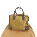 ラスト1点 ロエベ ハンドバッグ ミニボストンバッグ LOEWE 中古