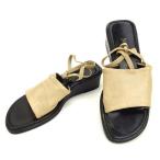 イヴ・サンローラン YVES SAINT LAURENT サンダル ＃36 レディース スクエアット