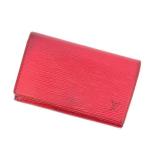 ラスト1点 ルイヴィトン L字ファスナー財布 二つ折り財布 ポルトモネビエトレゾール M63507 エピ Louis Vuitton 中古