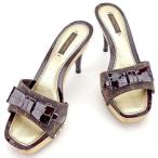 ルイヴィトン Louis Vuitton サンダル モノグラムミニ レディース 中古 Sandals