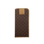  Celine CELINE очки кейс Macadam светло-коричневый Brown женский б/у 