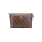  Celine CELINE портфель Macadam ( Brown × бежевый ) Brown женский б/у 