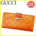 グッチ Ｇｕｃｃｉ Wホック財布 長財布 財布 メンズ可 212089 グッチシマ  中古 人気 セール T2890