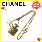 シャネル Chanel ブレスレット ココマーク パフューム オールドシャネル ゴールド系 レディース 中古