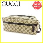 グッチ Ｇｕｃｃｉ クラッチバッグ セカンドバッグ セカンドポーチ バッグ メンズ可 02888 ＧＧプラス  中古 美品 セール T3044