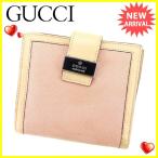 グッチ GUCCI Wホック財布 二つ折り 財布 レディース  中古 人気 セール T3411