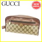 グッチ GUCCI クラッチバッグ セカンドバッグ レディース メンズ 可 ヴィンテージ ＧＧプラス  中古 訳あり セール T3534