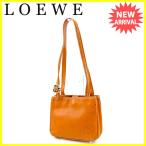 ロエベ LOEWE ショルダーバッグ ワンショルダー メンズ可 アナグラム  中古 人気 セール T3796