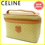  Celine vanity косметичка женский бежевый Brown б/у T3811