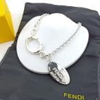  Fendi Fendi цепочка для бумажника selection задний plate серебряный женский мужской б/у 