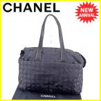 シャネル CHANEL ボストンバッグ ショルダーバッグ レディース メンズ 可 オールドシャネル A20525 ニュートラベルライン 中古 ヴィンテージ 訳あり T4272