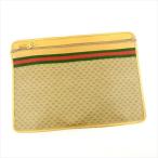  Gucci document кейс документы кейс женский микро GG бежевый × зеленый × красный б/у 