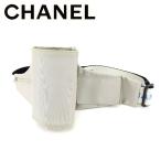 シャネル Chanel バッグ ウエストポーチ スポーツライン ドリンクホルダー付き グレー 灰色 ブラック ブルーレディース メンズ 中古 Bag