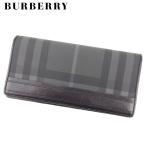 バーバリー BURBERRY 長財布 ファスナー付き 長財布 レディース メンズ 中古 人気 セール T8397