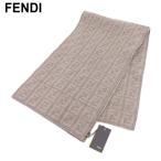 フェンディ FENDI マフラー レディース メンズ ズッカ 中古 未使用品 T8507