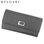 ブルガリ BVLGARI 長財布 ファスナー付き 長財布 レディース メンズ ミレリゲ 中古