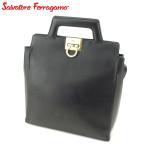 サルヴァトーレ フェラガモ Salvatore Ferragamo リュック 2WAY レディース ガンチーニ 中古