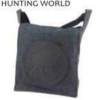 ハンティングワールド HUNTING WORLD ショルダーバッグ 斜めがけショルダー メンズ可 エレファントマーク 中古