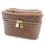 Celine Celine vanity сумка Macadam оттенок коричневого Gold женский б/у 