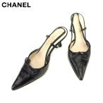 シャネル CHANEL パンプス シューズ 靴 レディース #35 ココマーク 中古 ブランド