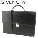 ジバンシィ GIVENCHY ビジネスバッグ ブリーフケース メンズ 4Gロゴ 中古