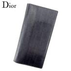 ラスト1点 ディオール 長財布 ファスナー付き 財布 トロッター Dior 中古