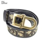 ディオール Dior ベルト ♯70サイズ レディース CDバックル トロッター 中古