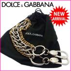  Dolce &amp; Gabbana цепочка для бумажника аксессуары мужской серебряный Gold б/у Y067