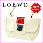 ロエベ LOEWE ハンドバッグ   中古 人気 良品 Y1066