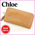 クロエ Chloe 長財布 ラウンドファスナー メンズ可   中古 人気 Y1512