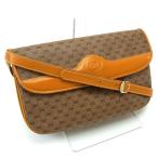 グッチ GUCCI ショルダーバッグ 斜めがけ クラッチバッグ メンズ可 インターロッキングG マイクロＧＧ  中古 セール Y2116