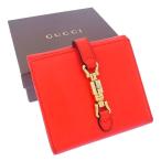 グッチ GUCCI Wホック財布 二つ折り レディース 220354 ニュージャッキー金具  中古 美品 セール Y2185