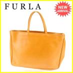 フルラ FURLA トートバッグ ハンドバッグ レディース ロゴ  中古 人気 セール Y3485