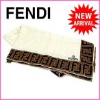 フェンディ スカーフ アパレル レディース ブラウン ベージュ ブラック 中古 Y389