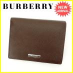 バーバリー BURBERRY 二つ折り財布 男女兼用 ロゴプレート [未使用] 未使用 セール Y4536