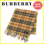 バーバリー BURBERRY マフラー レディースメンズ可 ノバチェック  中古 人気 セール Y4673