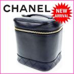  Chanel Chanel vanity сумка здесь Mark черный женский б/у 