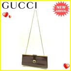 グッチ Ｇｕｃｃｉ クラッチバッグ チェーンショルダー レディース   中古 人気 セール Y5834