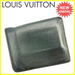 ルイヴィトン ＬＯＵＩＳ　ＶＵＩＴＴＯＮ 二つ折り財布 メンズ可 ポルトフォイユ　フロリン M31112 タイガ (参考定価65100円)  中古 人気 セール Y5879