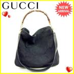 グッチ GUCCI 2WAYショルダーバッグ ハンドバッグ バンブー  中古 人気 セール Y6044