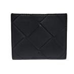  Bottega Veneta футляр для карточек maxi сетка черный чёрный кожа тонкий BOTTEGA VENETA [ б/у ]