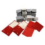  Cartier кейс для часов аксессуары для коробка сумка для хранения красный серый Cartier 11 шт. комплект BOX box [ б/у ]