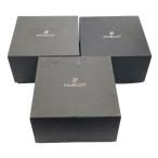  Hublot HUBLOT для часов коробка только 3 шт. комплект пустой коробка для часов коробка box BOX кейс для часов часы кейс для хранения [ б/у ]
