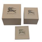  Burberry коробка кейс бежевый для часов пустой коробка для часов коробка box BOX кейс для часов часы кейс для хранения инструкция [ б/у ]