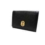  BVLGARY dopio тонн do футляр для карточек go-tos gold черный чёрный вставка есть натуральная кожа футляр для визитных карточек BVLGARI [ б/у ]