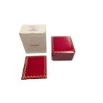  Cartier кейс для часов пустой коробка пустой коробка BOX с прилагаемой инструкцией товар несессер красный красный Cartier кейс для часов коробка [ б/у ]