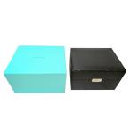  Tiffany для часов кейс для часов коробка кейс TIFFANY box BOX пустой коробка пустой коробка [ б/у ]