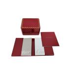  Cartier кейс для часов пустой коробка пустой коробка box BOX с прилагаемой инструкцией товар несессер красный Cartier кейс для часов коробка [ б/у ]