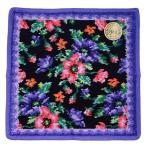  не использовался Feiler полотенце для рук носовой платок полотенце Mini полотенце цветочный принт цветок black purple ruFEILER [ б/у ]